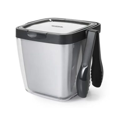 BALDE DE HIELO CON PINZA OXO