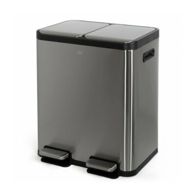 CESTO EKO RECYCLE DOUBLE PEDAL MATT 15L + 15L