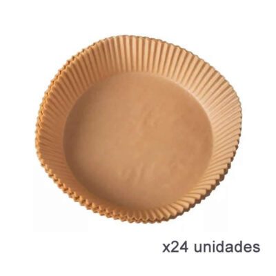SET X 24 MOLDES FREIDORA DE AIRE 20CM