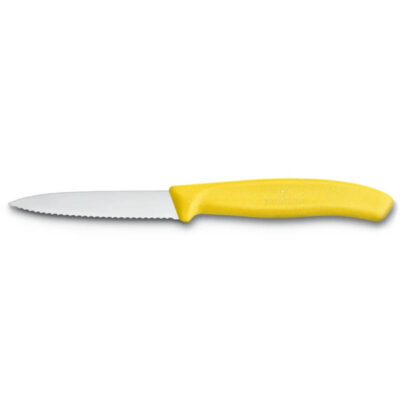 CUCHILLO DENTADO VICTORINOX 8CM AMARILLO 23359