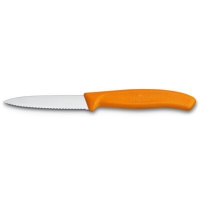 CUCHILLO DENTADO VICTORINOX 8CM NARANJA 23360