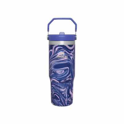 BOTELLA STANLEY FLIP STRAW TUMBLER 887ML LAPIS SWIRL