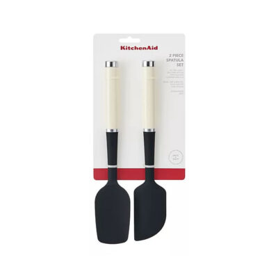 SET ESPATULAS KITCHENAID X2 CREMA