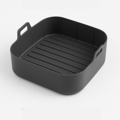 MOLDE PARA AIR FRYER SILICONA CUADRADO 18CM